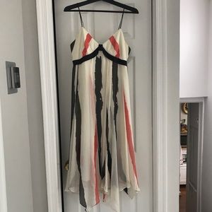 Chiffon evening gown